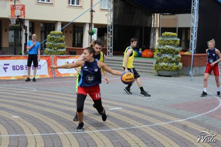 Fragment meczu Pikniku Streetballa